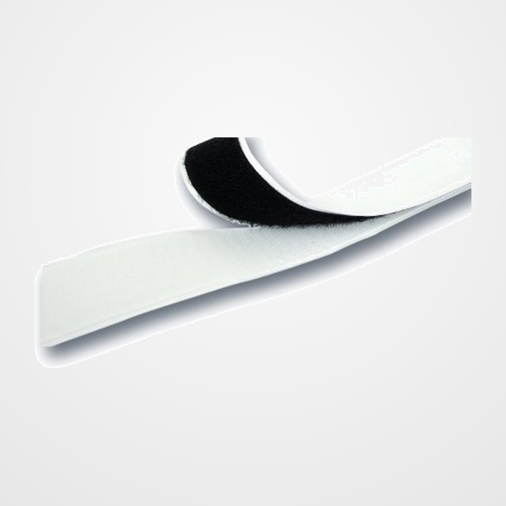 CINTA VELCRO YOSAN GANCHO 30mm x 25m NEGRO