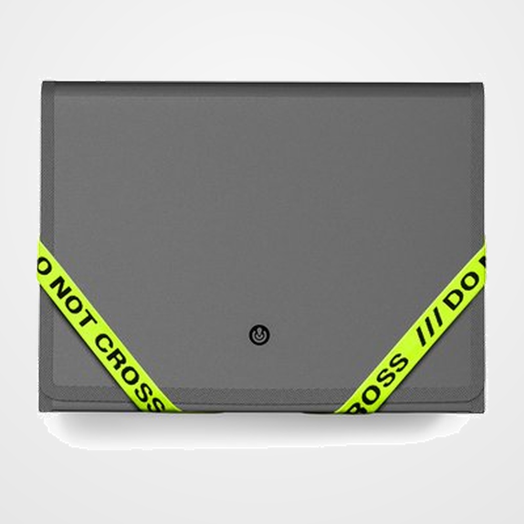 CLASIFICADOR ACORDEON CARCHIVO DO NOT CROSS PP Fº 13 DPTOS.GOMAS CHARCOAL