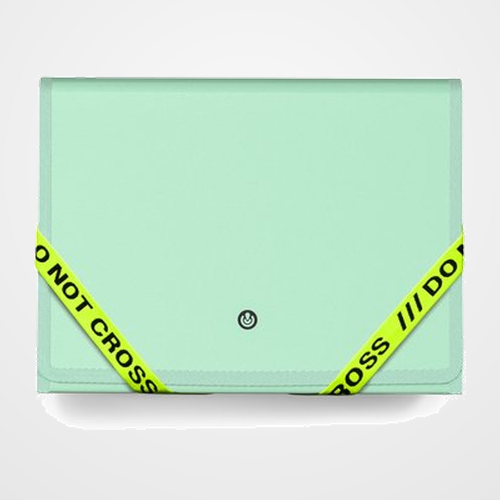 CLASIFICADOR ACORDEON CARCHIVO DO NOT CROSS PP Fº 13 DPTOS.GOMAS MINT