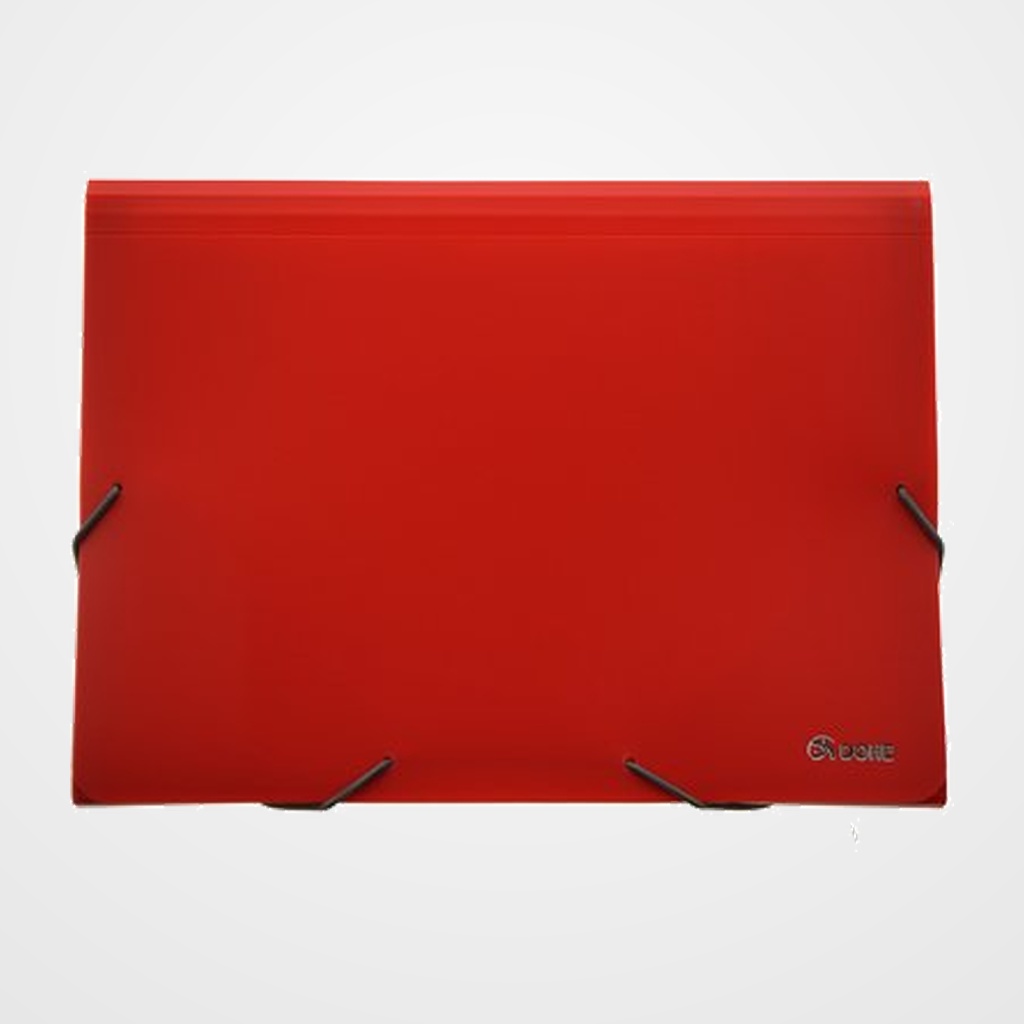 CLASIFICADOR ACORDEON DOHE PP OPACO A4 13 DPTOS.ROJO