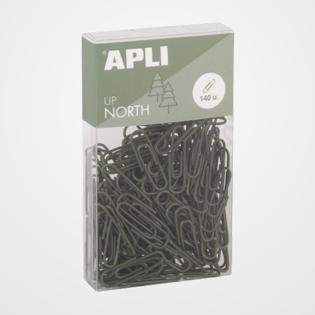 CLIP COLOR APLI UP NORTH CAQUI (28 mm.) CAJA de 140