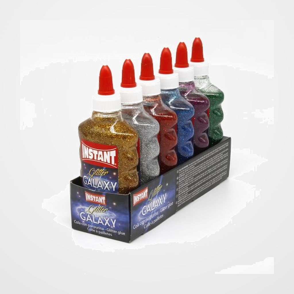 COLA GALAXI COLOR INSTANT 180 ml SURTIDO de 6