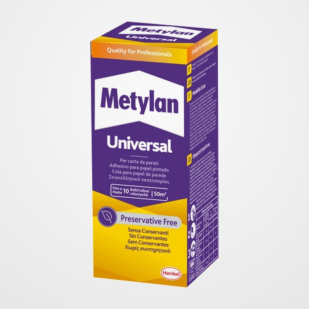 COLA para EMPAPELAR METYLAN UNIVERSAL 125g