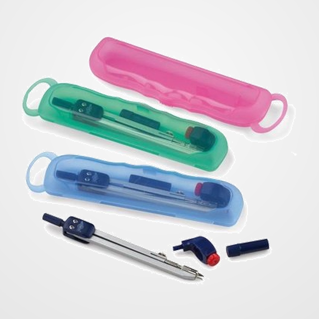 COMPAS FAIBO ESCOLAR MINAS Y ADAPTADOR UNIVERSAL SERIE 226 EN CAJA AZUL