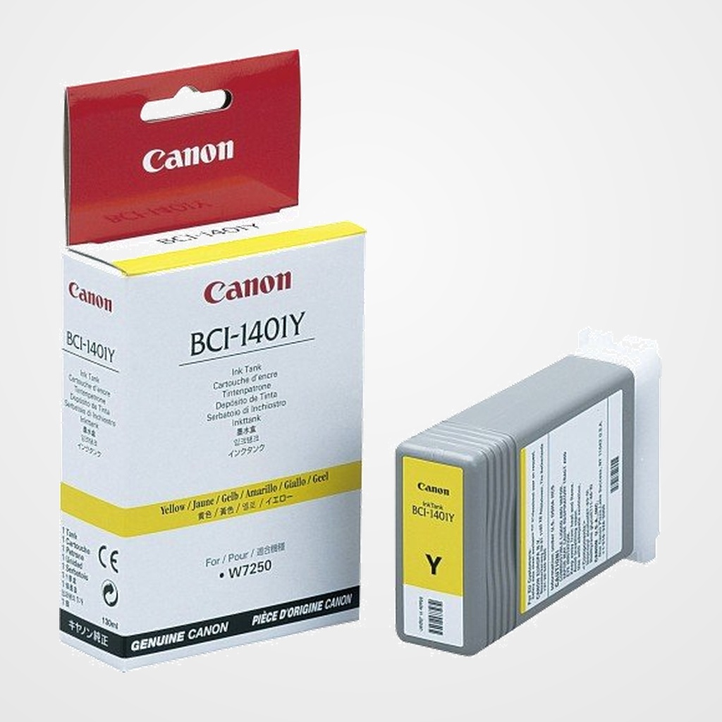 CONS. PLOTTER CANON BCI1401Y DEP.TINT.AMARILLA BJW7250 (7571A001AA)