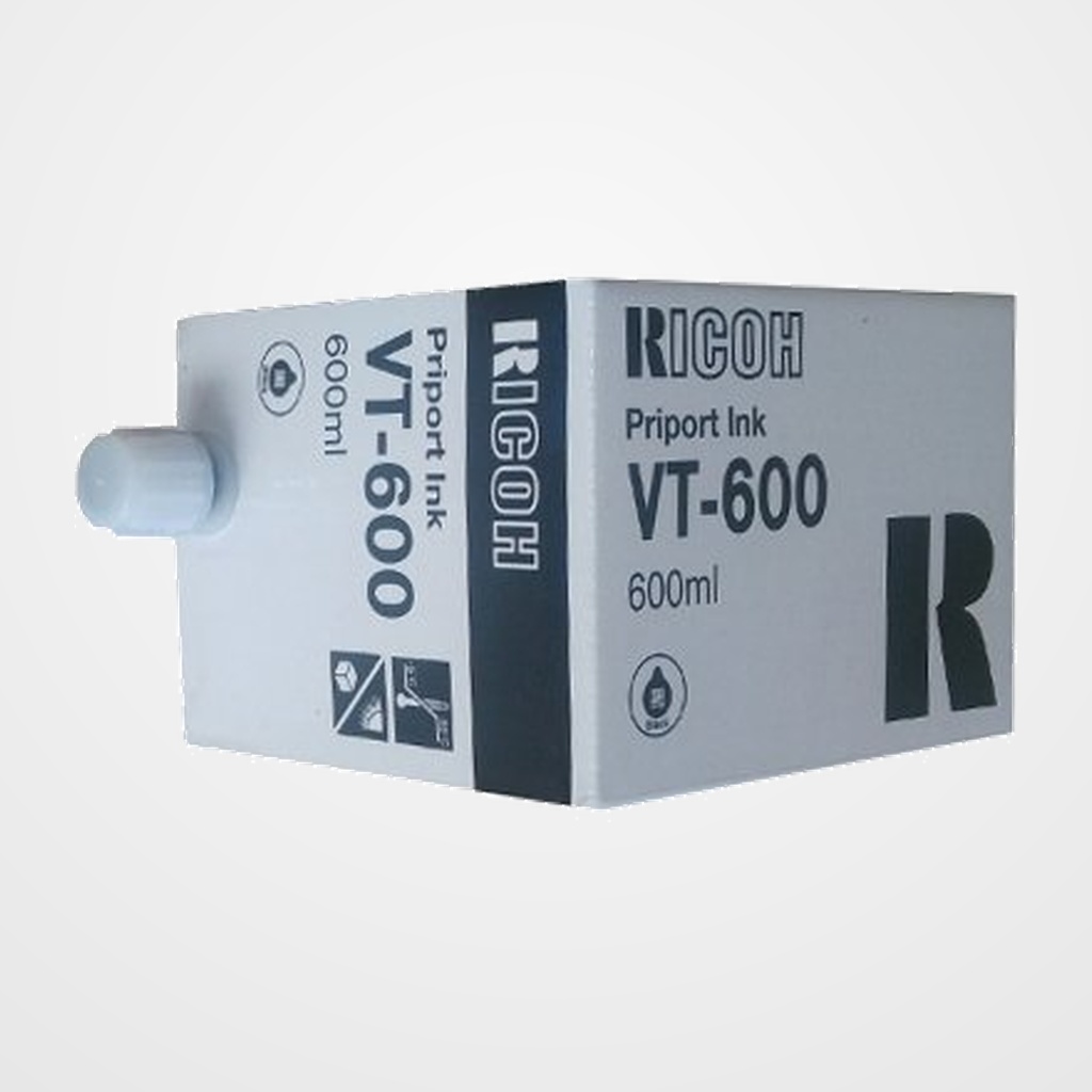 CONSUM. RICOH PRIPORTER VT600 TINTA NEGRA (5x600 ml)