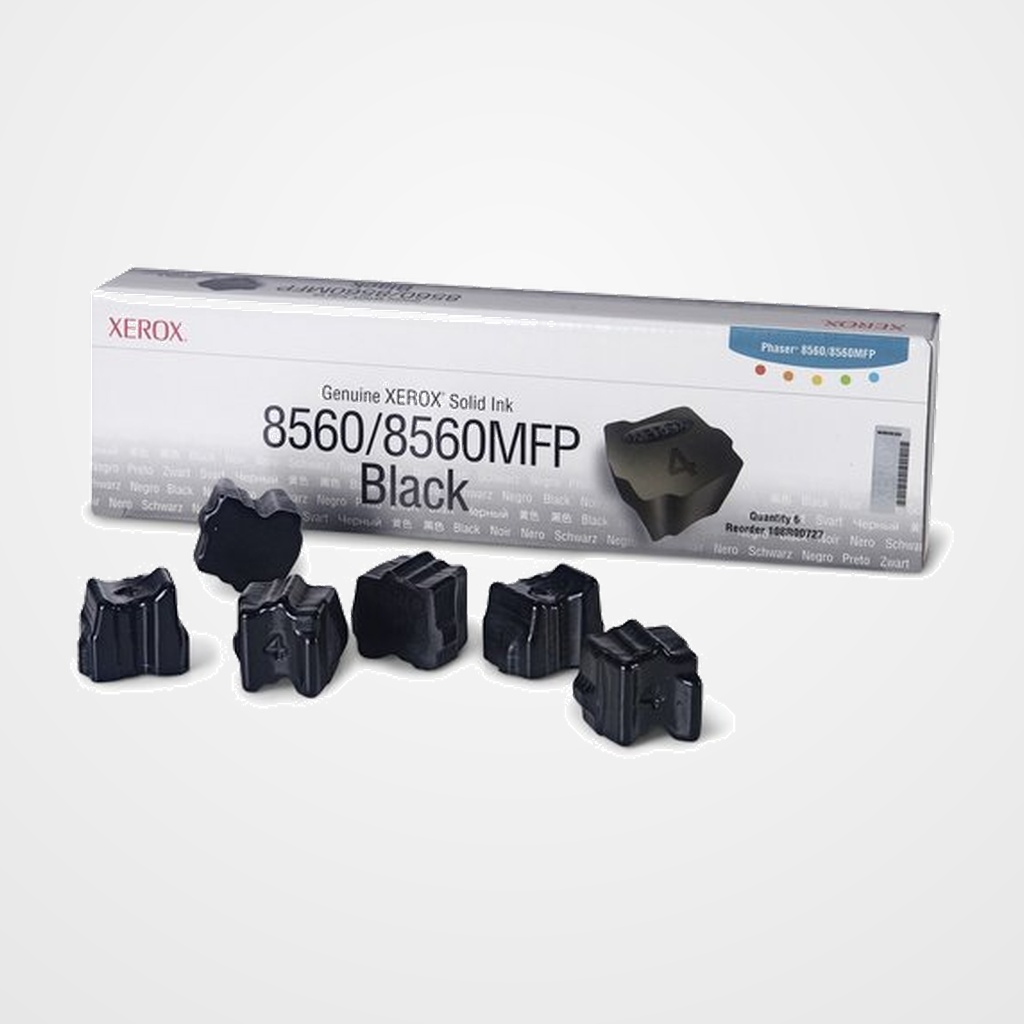 [41902025] CONSUM. TEKTRONIX PHASER 8560 NEGRO 6 BARRAS TINTA SOLIDA