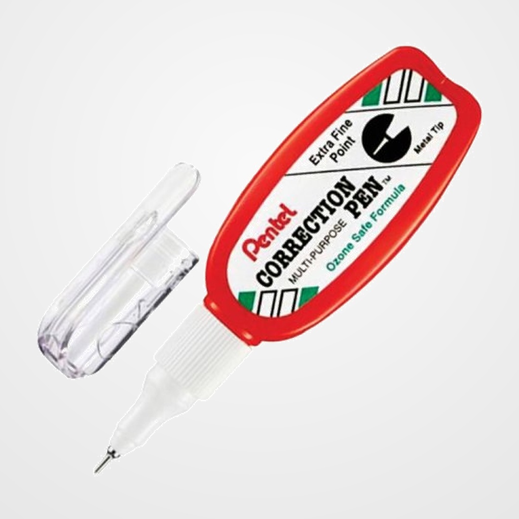 CORRECTOR LIQUIDO BOLIGRAFO PENTEL ZL103-W 4.2 ml PUNTA METAL