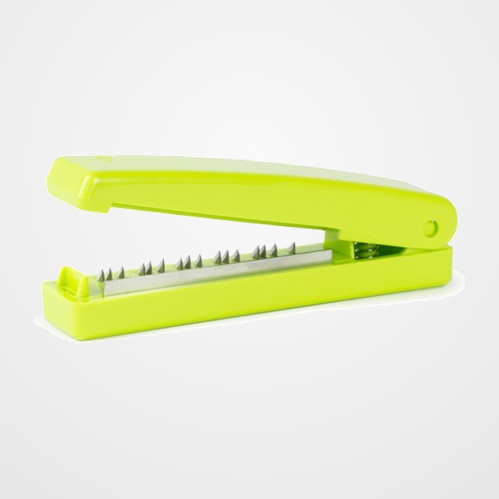 CORTADORA Y RIZADORA DE CINTAS DE REGALO  (Tiras de 5 mm, 3 mm y 1.5 mm de ancho. Para cinta de hasta 60 mm)