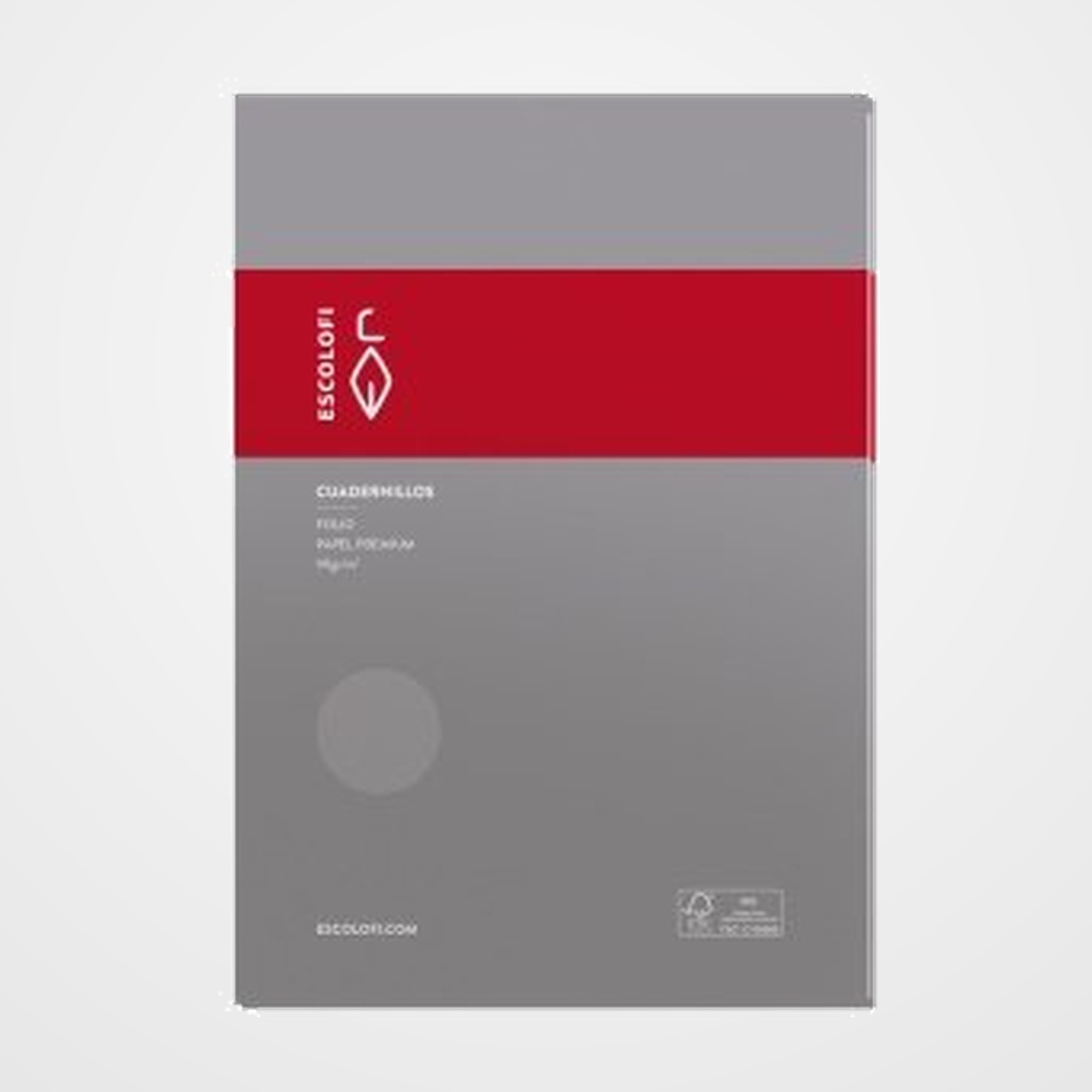 CUADERNILLO ESCOLOFI Fº 90gr. CUADRICULA 8x8