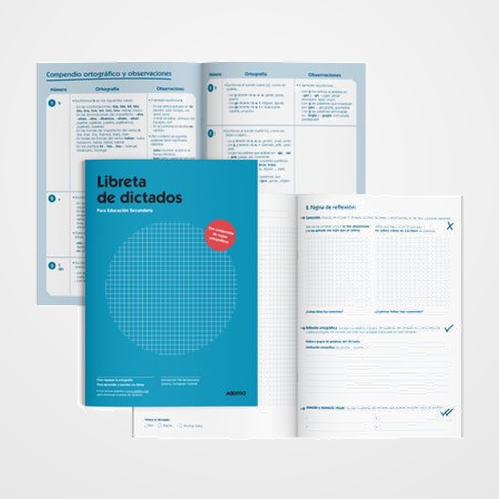 CUADERNO ADDITIO 170x240 DICTADOS SECUNDARIA