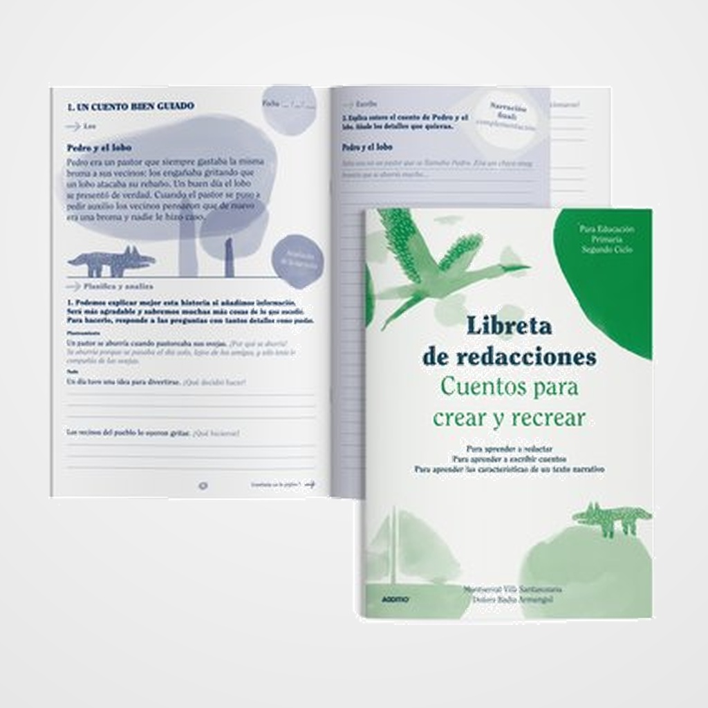 CUADERNO ADDITIO 240x170 REDACCIONES 2º CICLO PRIMARIA