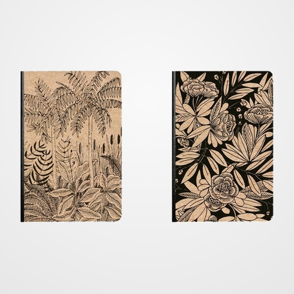 CUADERNO CLAIREFONTAINE “CERISIER” ENCOLADO A5 HORIZONTAL 80h