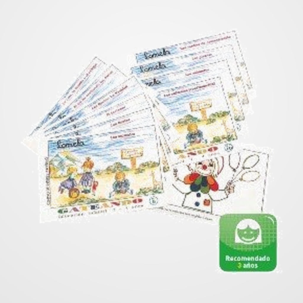[79800106] CUADERNO LAMELA FICHAS GATEANDO Nº 1