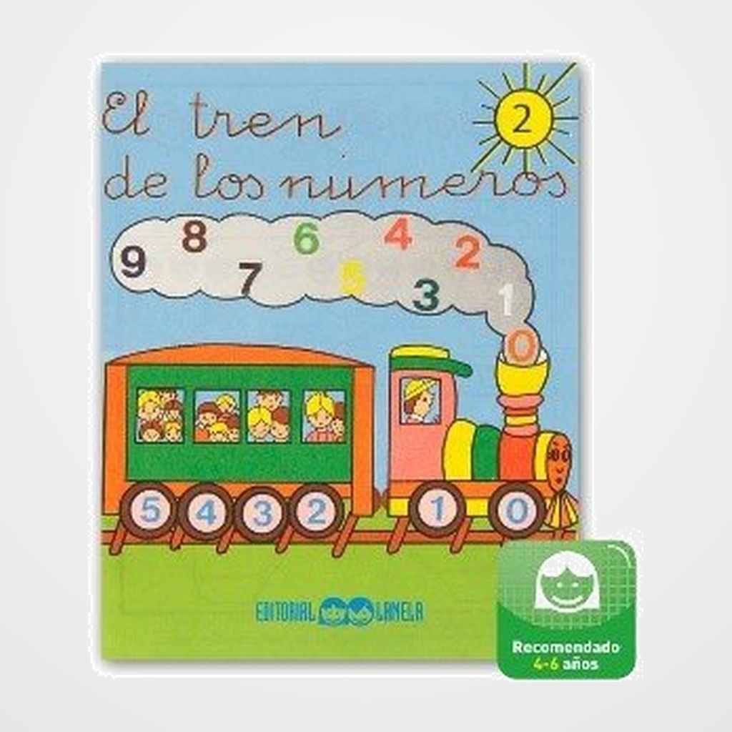 CUADERNO LAMELA MATEMATICAS EL TREN de los NUMEROS Nº 2