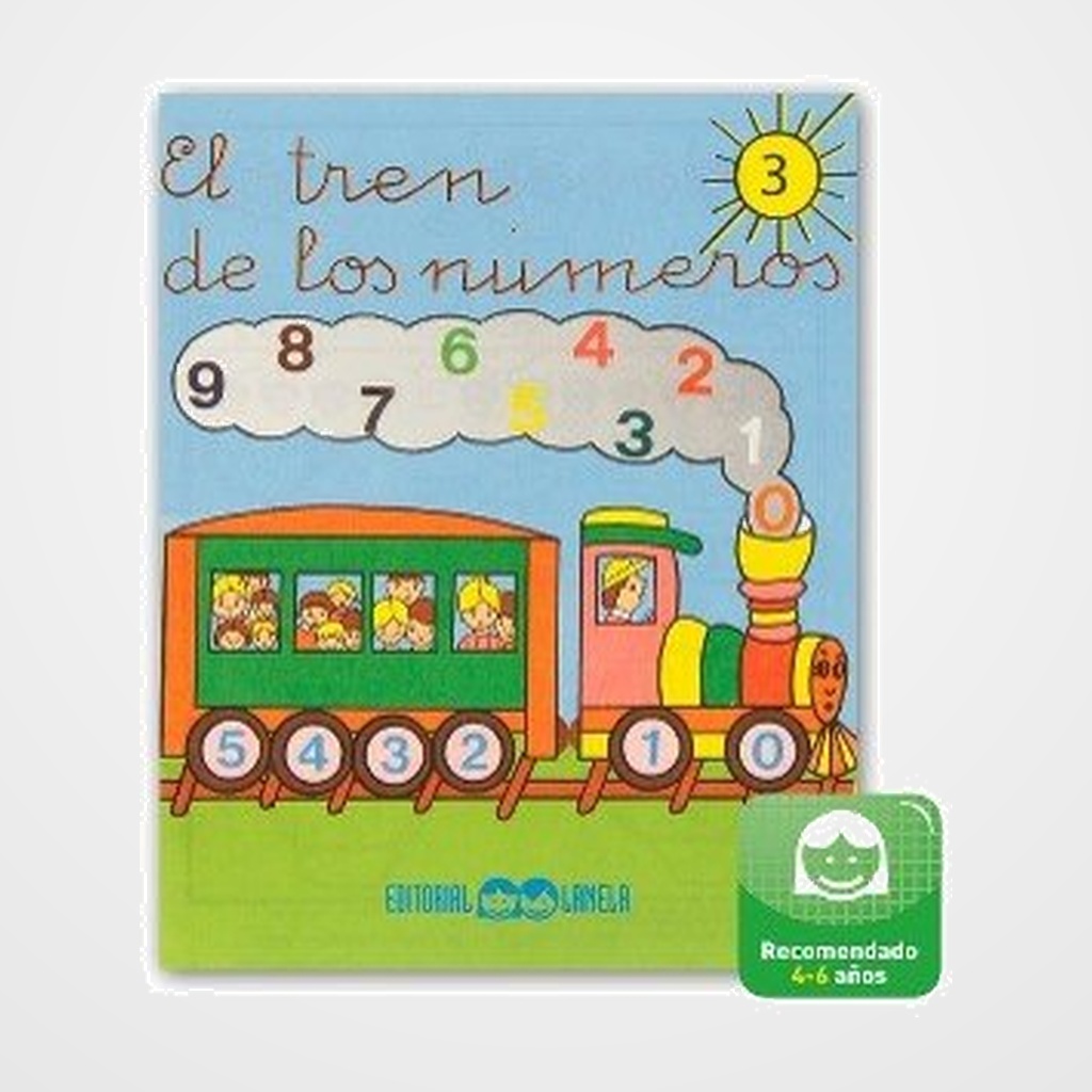 CUADERNO LAMELA MATEMATICAS EL TREN de los NUMEROS Nº 3