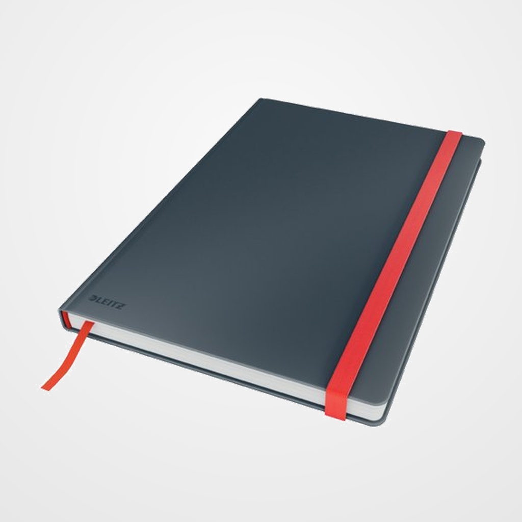 CUADERNO LEITZ COSY TOUCH B5 50gr. 80h CUAD. con GOMA GRIS