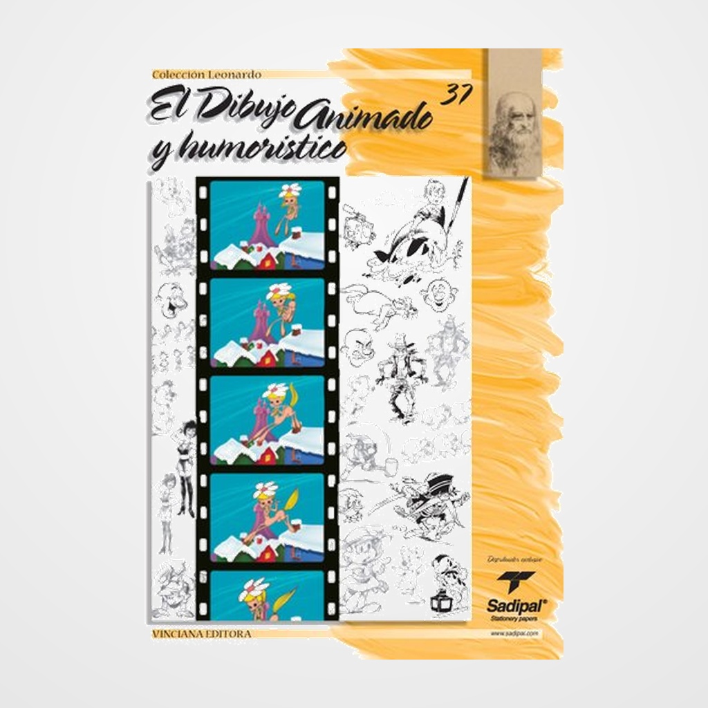 CUADERNO LEONARDO DIBUJO ANIMADO HUMOR. Nº 37