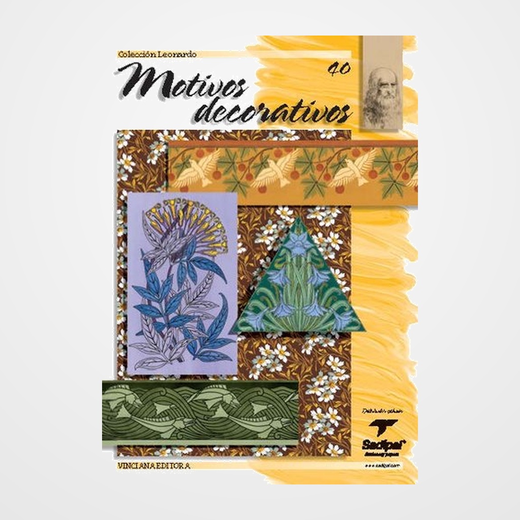 CUADERNO LEONARDO MOTIVOS DECORATIVOS Nº 40