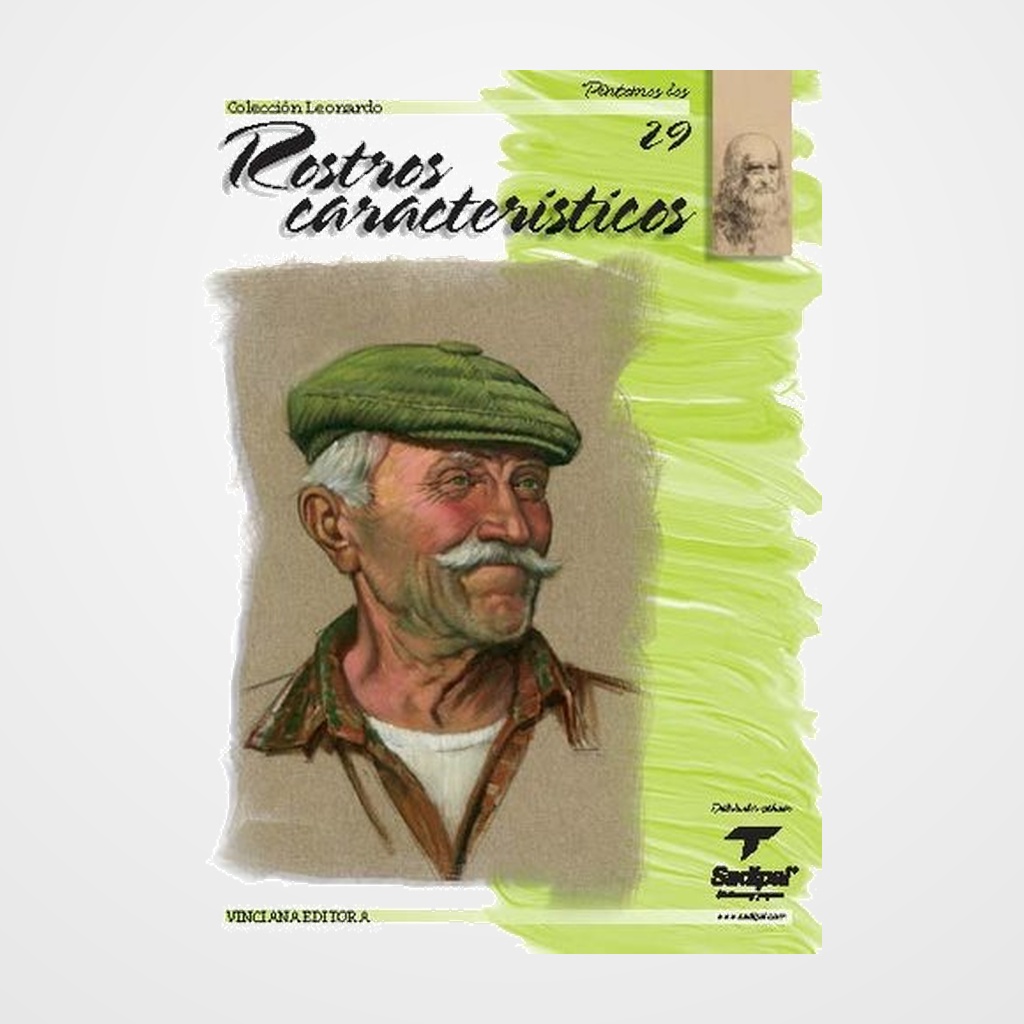 CUADERNO LEONARDO ROSTROS CARACTER. Nº 29