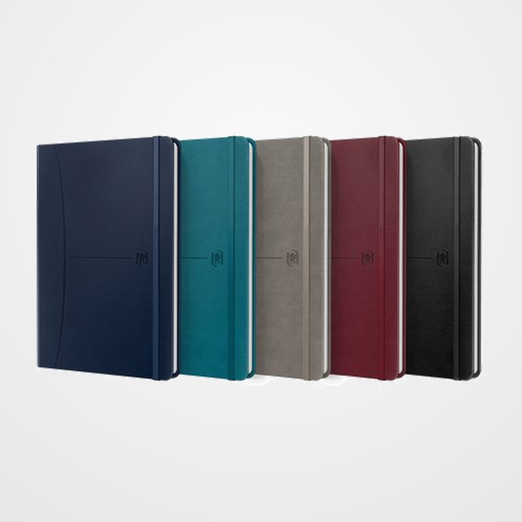 CUADERNO OXFORD SIGNATURE tapa EXTRA A5 80h LISO COL.CLASICOS (5)