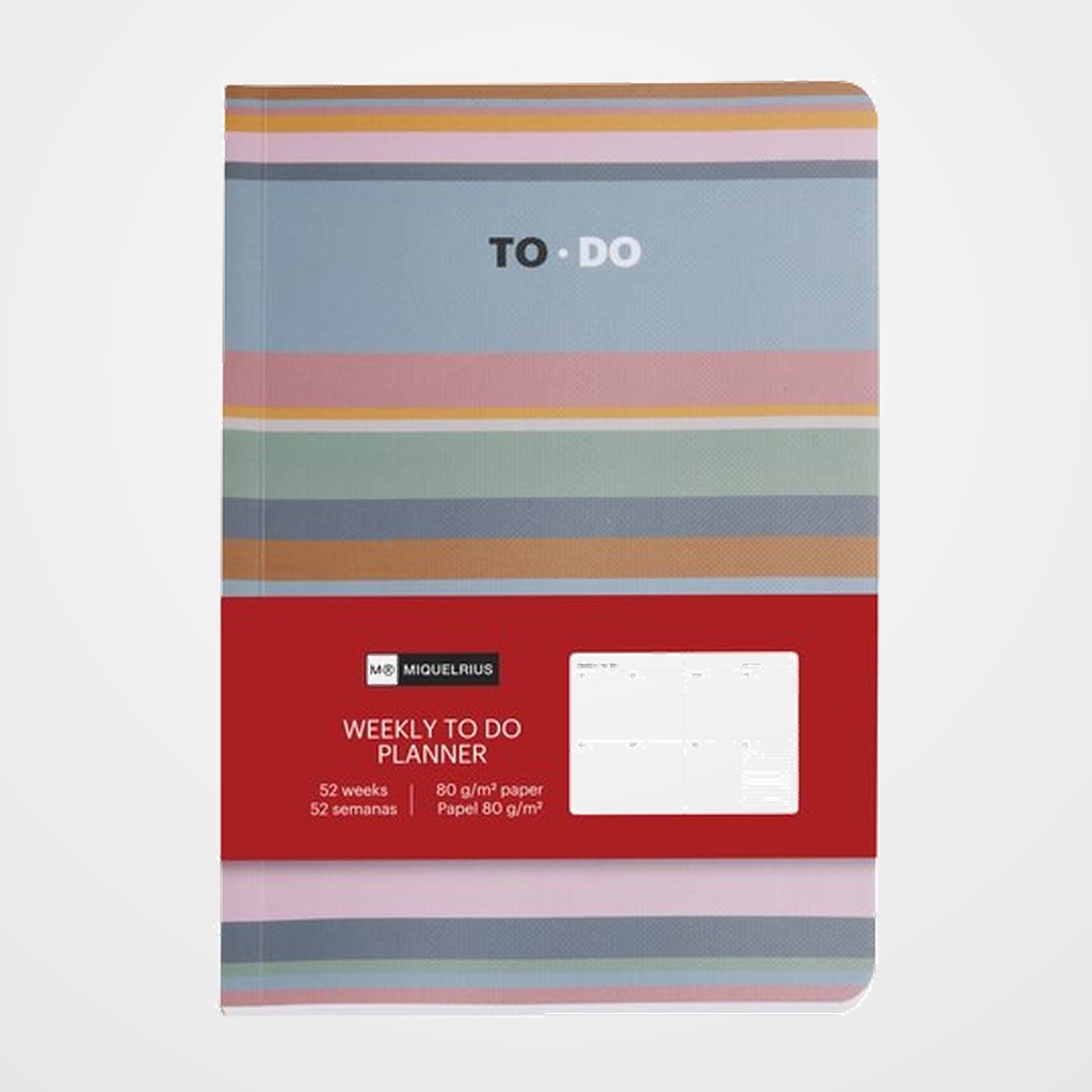 CUADERNO PLANIFICADOR MIQUELRIUS TO-DO PERPETUO A5 SEMANAL
