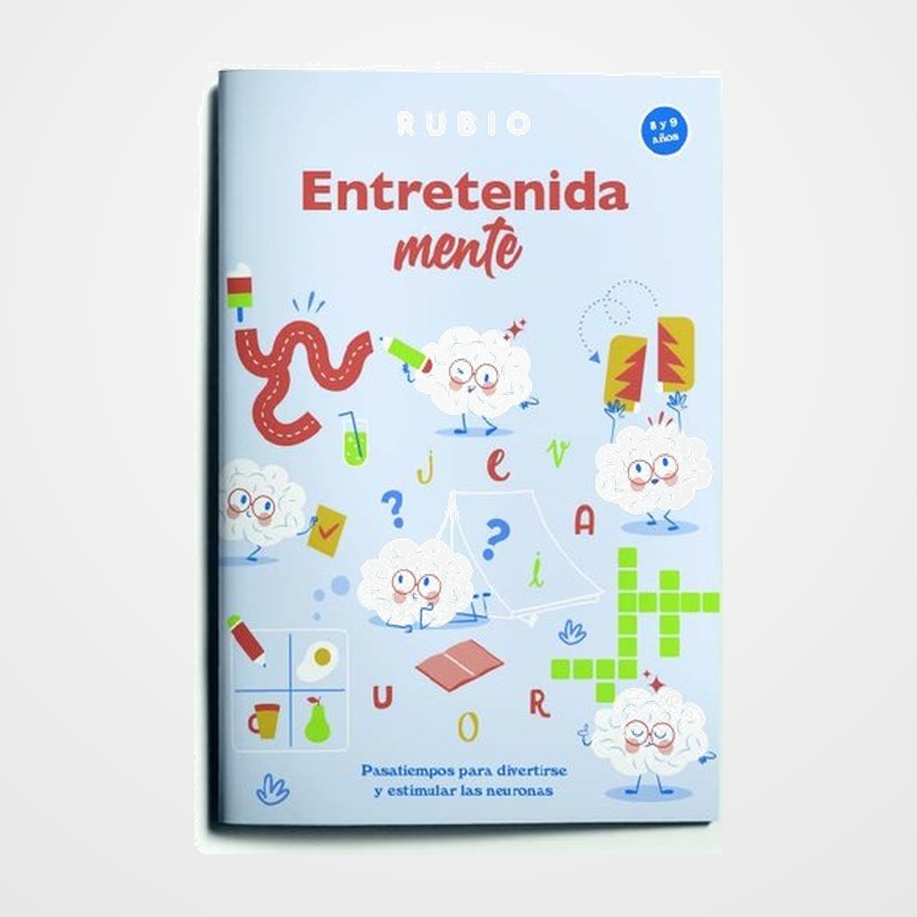 CUADERNO RUBIO A4 ENTRETENIDAMENTE (8-9 años)