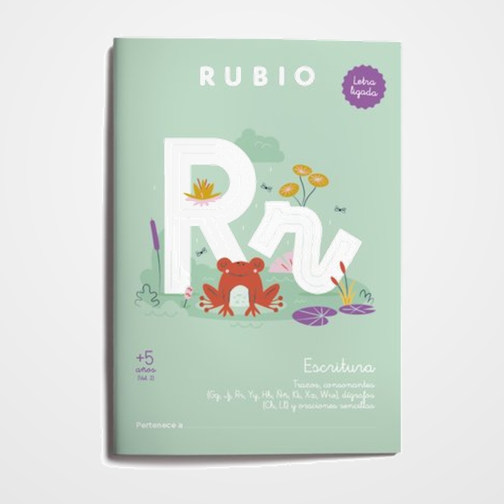 [22201255] CUADERNO RUBIO A4 ESCRITURA CON LETRA LIGADA VOL.2 (+5 años)