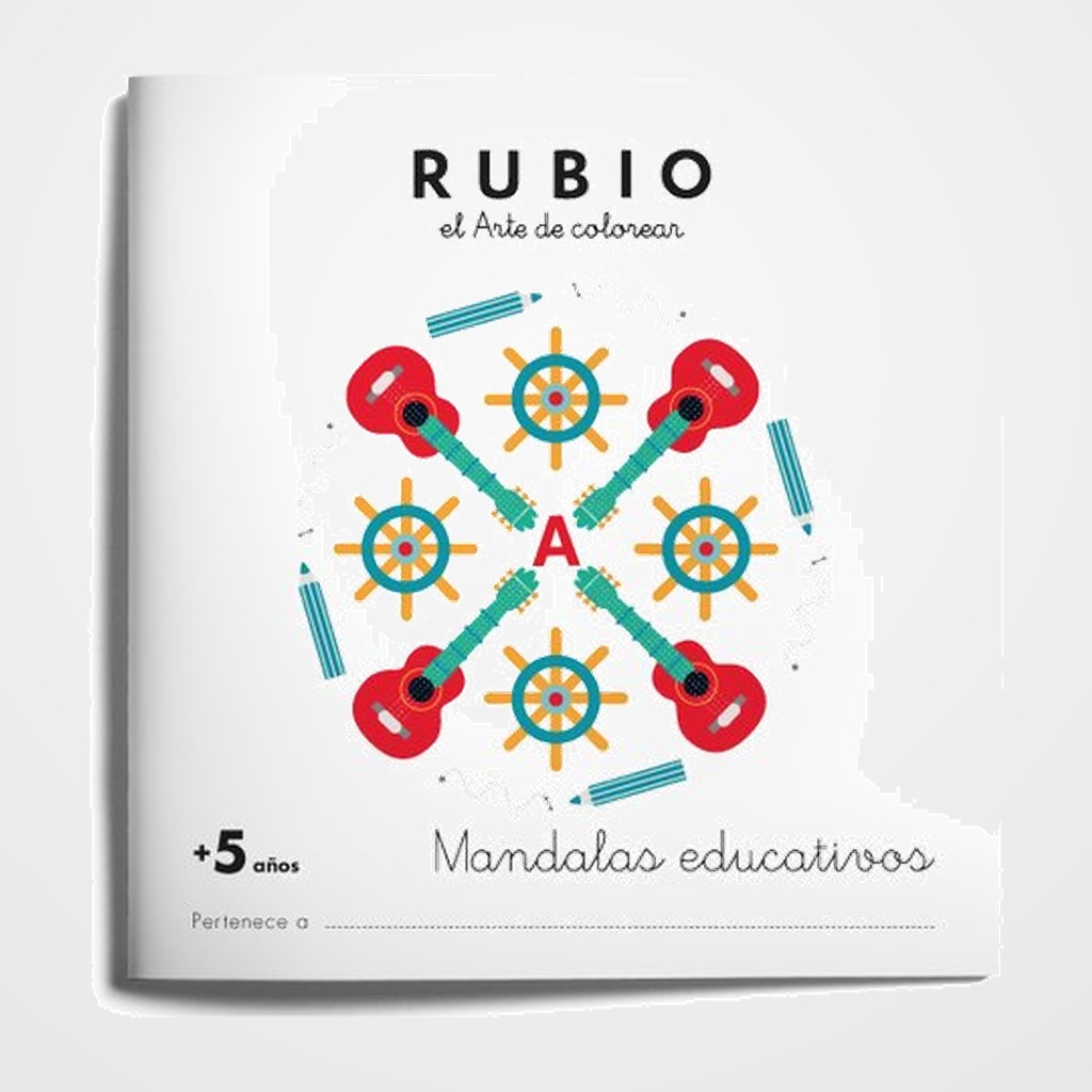 CUADERNO RUBIO A4 MANDALA EDUCATIVO (+5 años)
