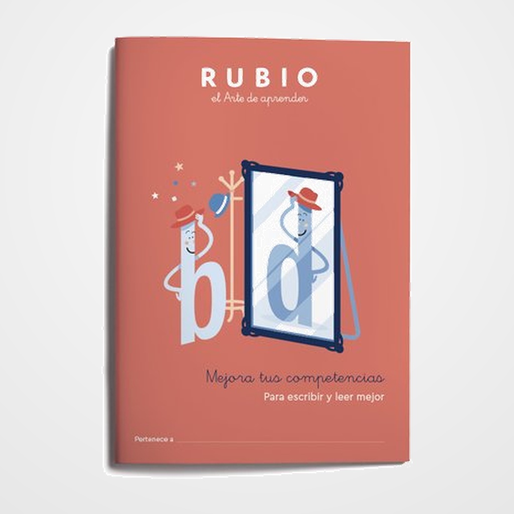 CUADERNO RUBIO A4 MEJORA TUS COMPETENCIAS PARA ESCRIBIR Y LEER MEJOR (7-8 años)