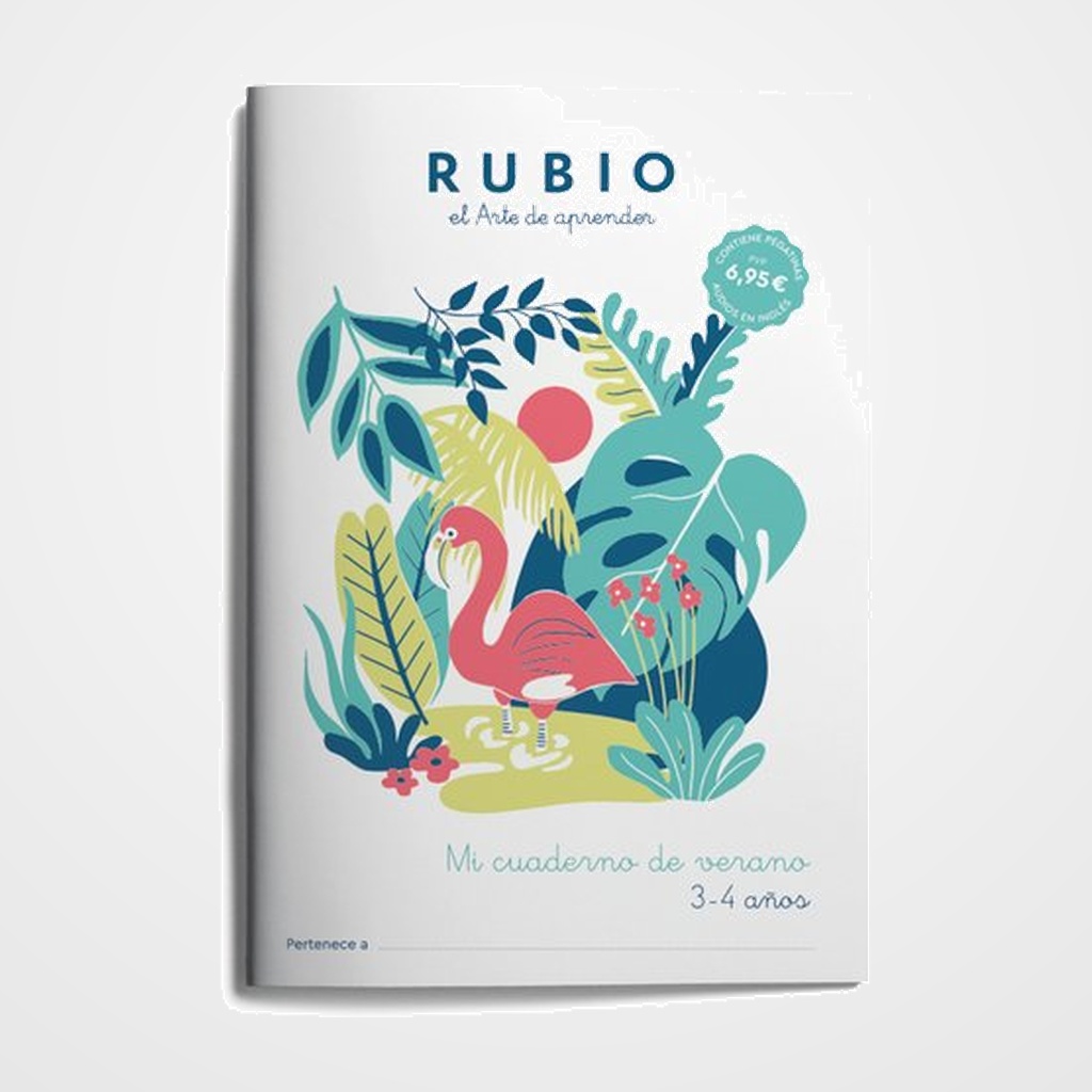 [22201179] CUADERNO RUBIO A4 MI CUADERNO DE VERANO (3-4 años)