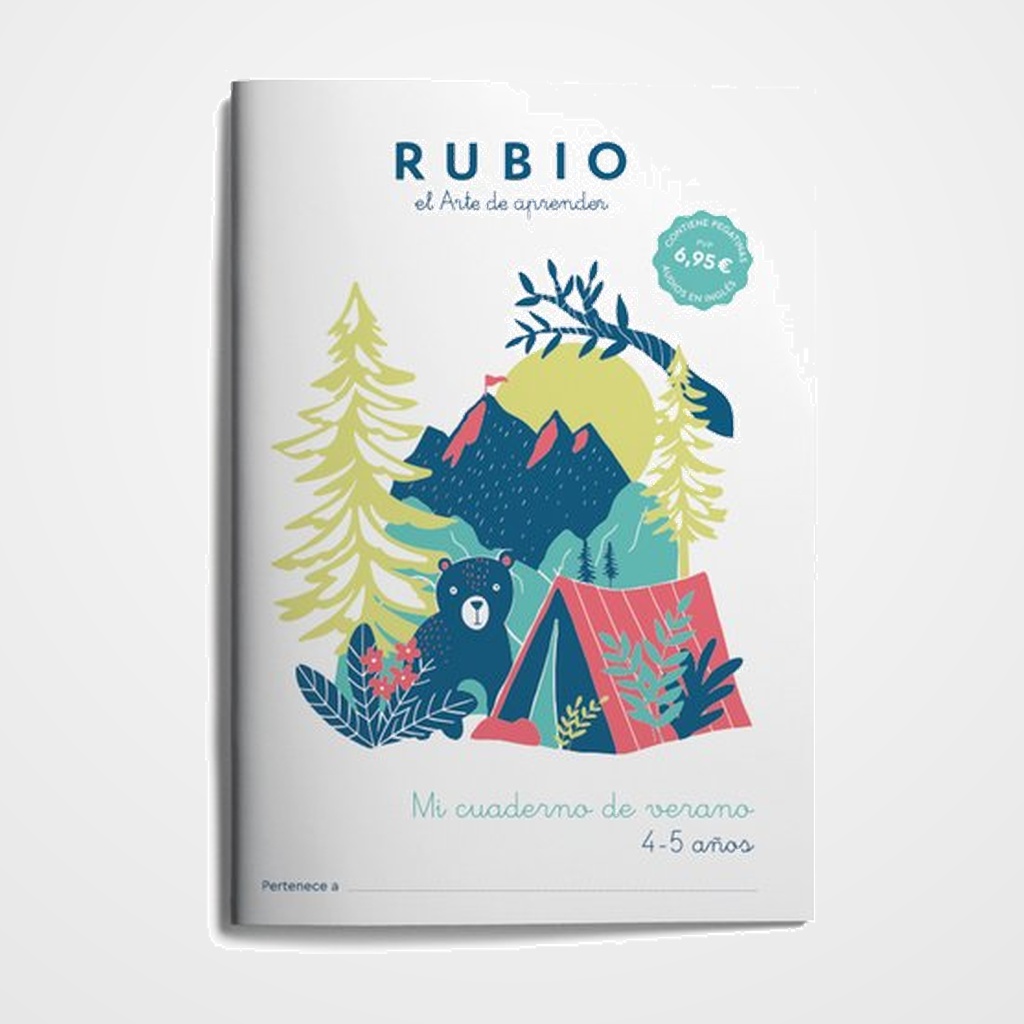 CUADERNO RUBIO A4 MI CUADERNO DE VERANO (4-5 años)