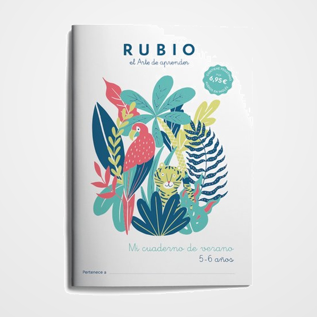 [22201181] CUADERNO RUBIO A4 MI CUADERNO DE VERANO (5-6 años)