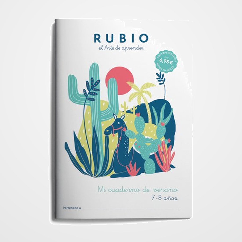 CUADERNO RUBIO A4 MI CUADERNO DE VERANO (7-8 años)