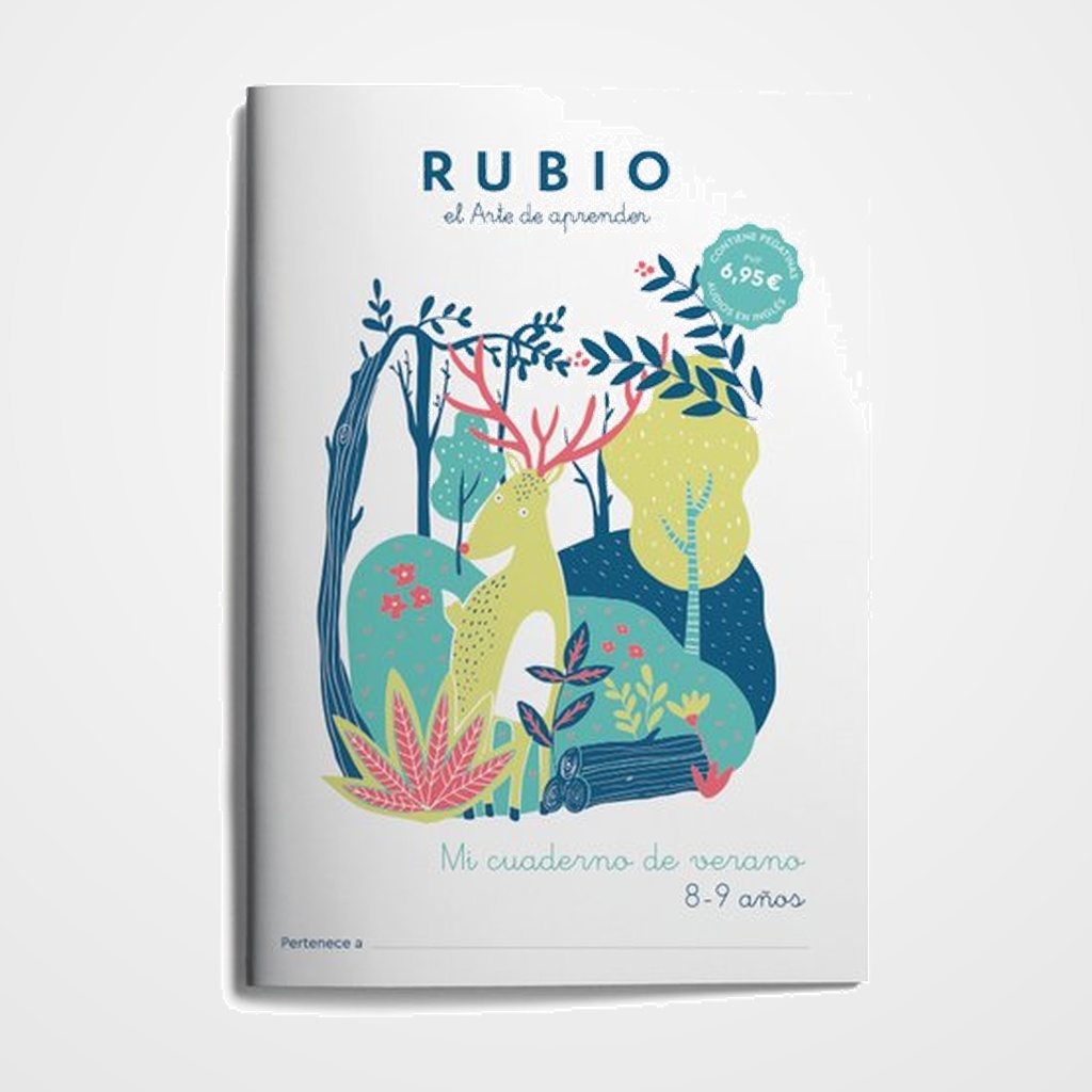 CUADERNO RUBIO A4 MI CUADERNO DE VERANO (8-9 años)
