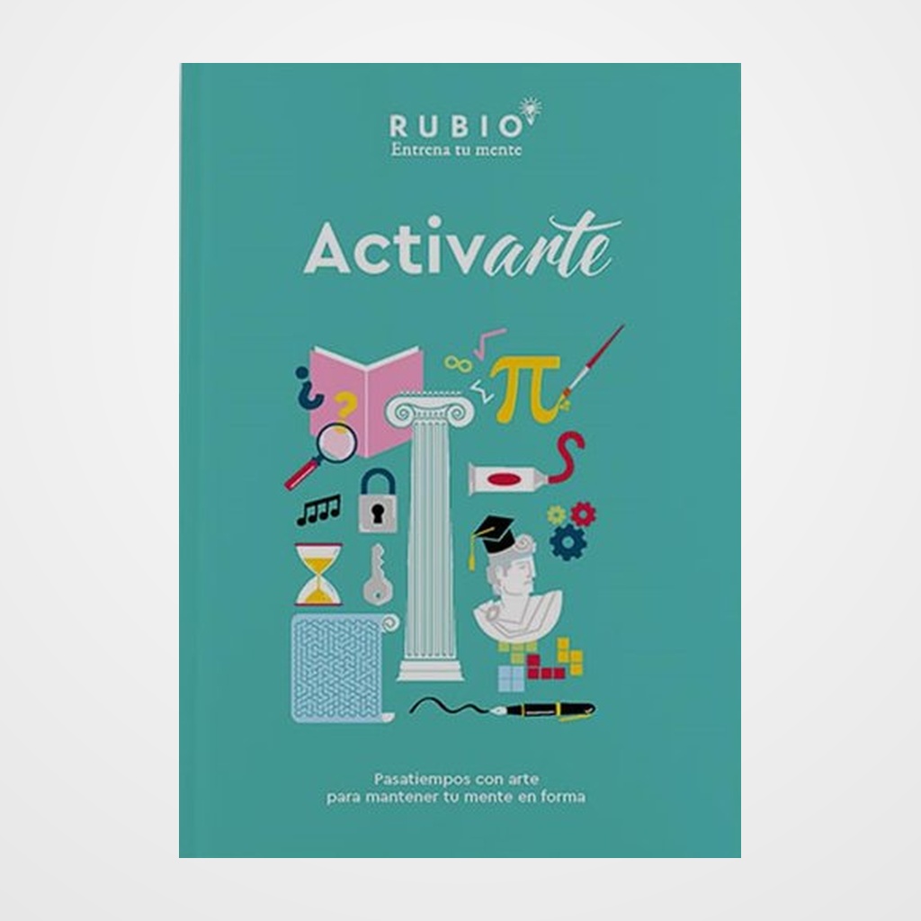CUADERNO RUBIO A5 ACTIVARTE PASATIEMPOS CON ARTE VOL.2