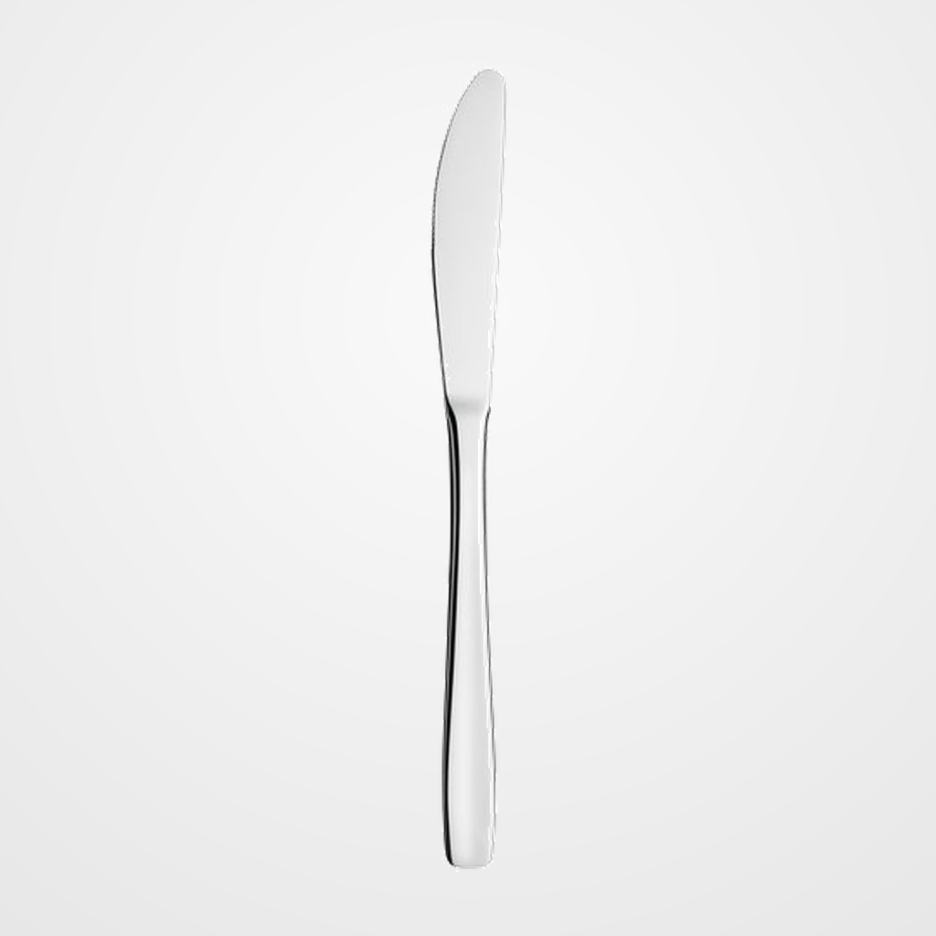 CUCHILLO MESA ACERO INOXIDABLE PLATA
