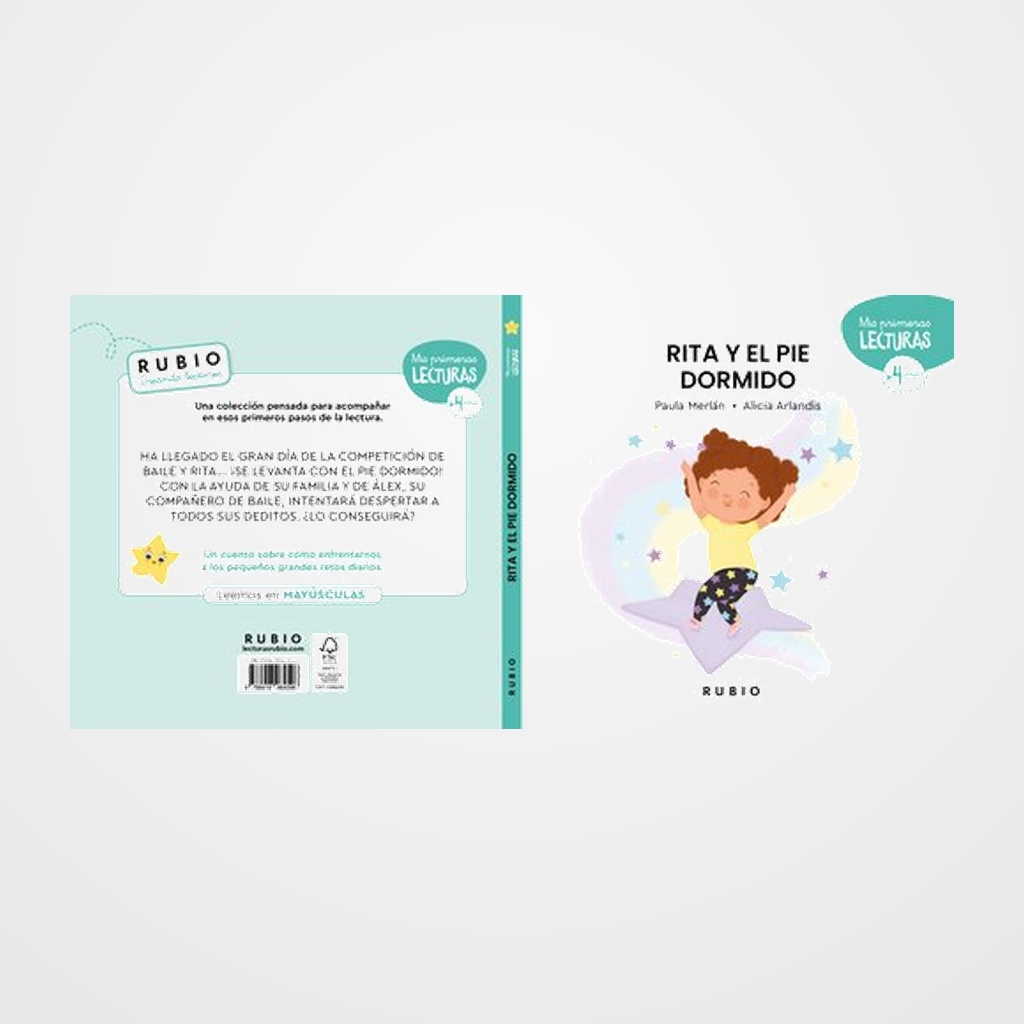 CUENTO RUBIO 200x200 RITA Y EL PIE DORMIDO (+4 años)
