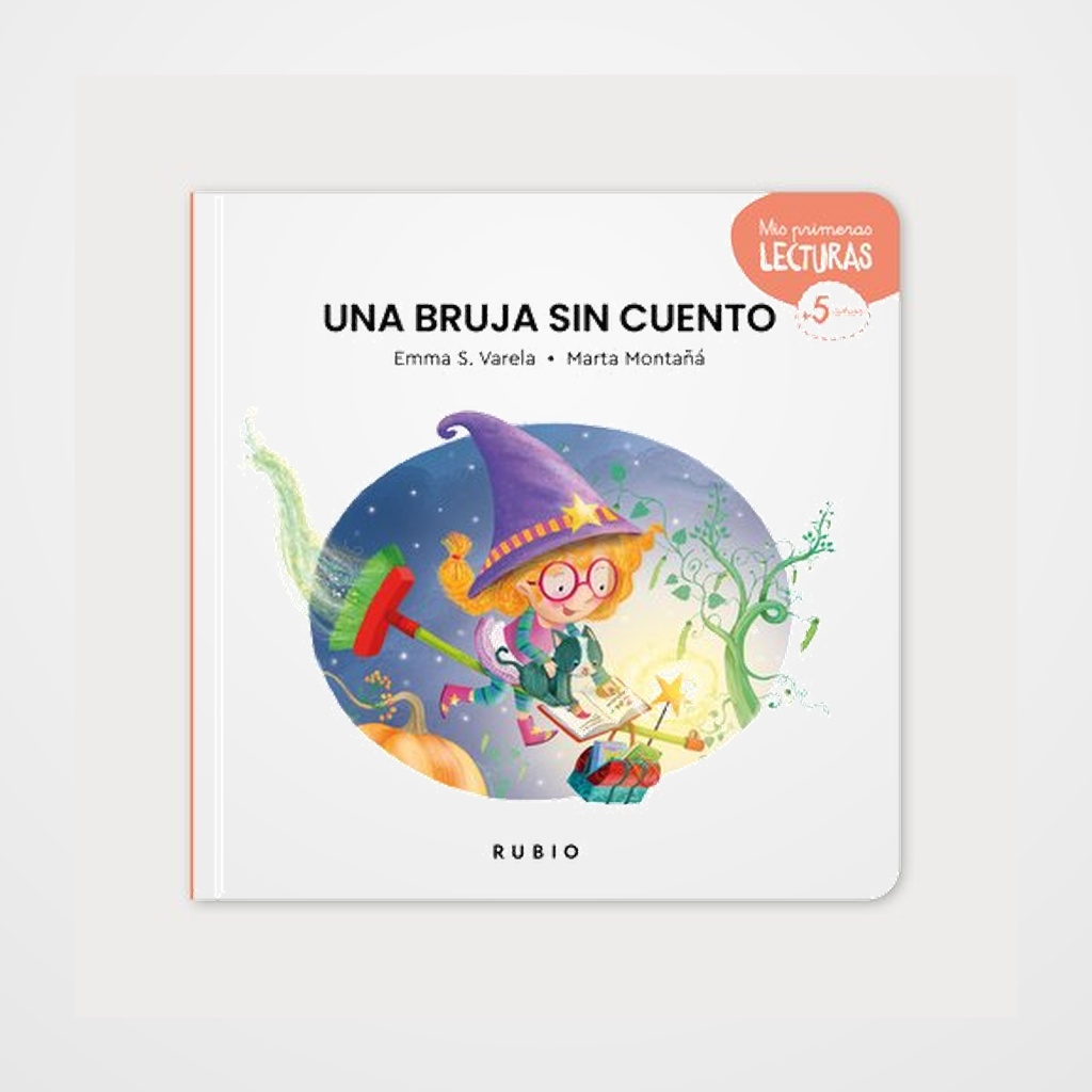 CUENTO RUBIO 200x200 UNA BRUJA SIN CUENTO (+5 años)