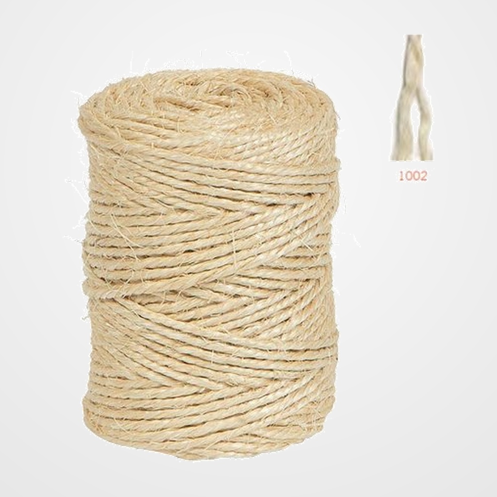 [18201065] CUERDA SISAL HS 2 CABOS BOBINA de 400g