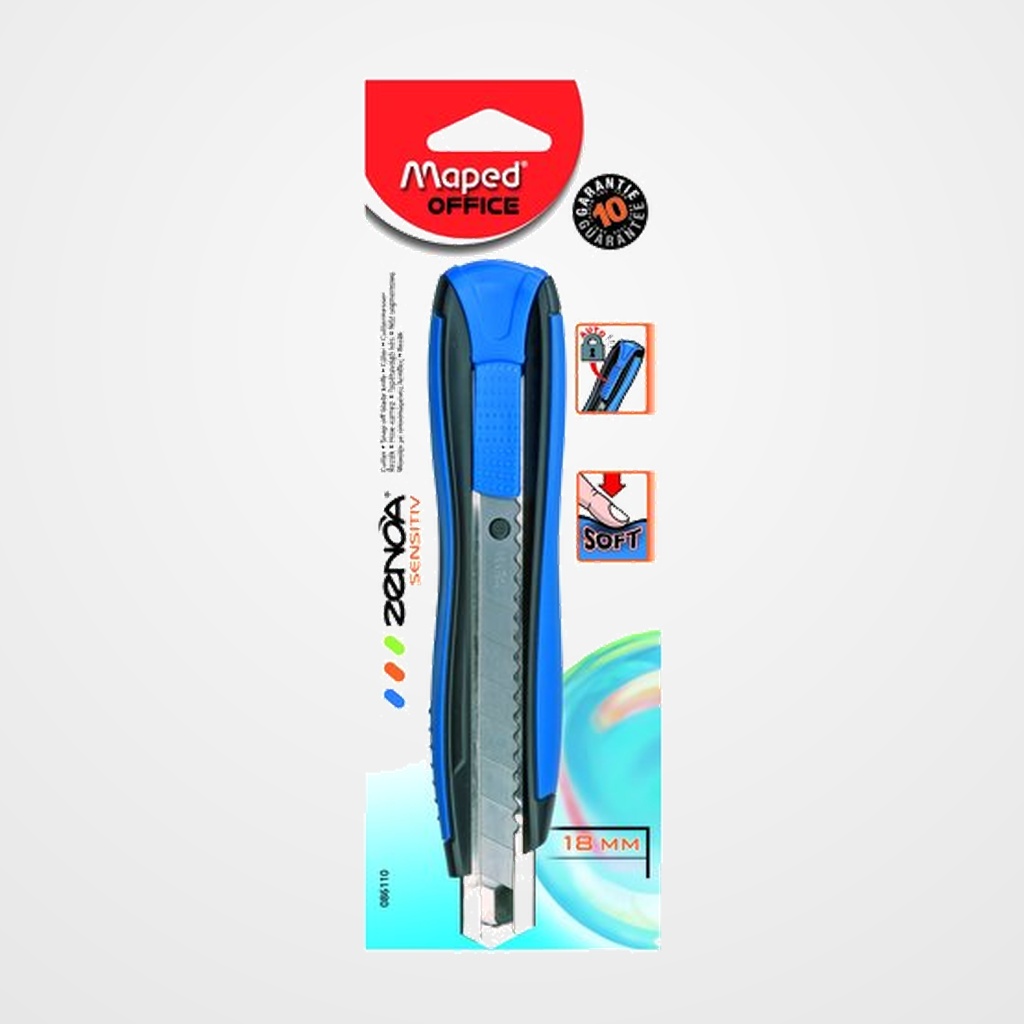 CUTER MAPED ZENOA SENSITIV METALOPLASTICO 18 mm