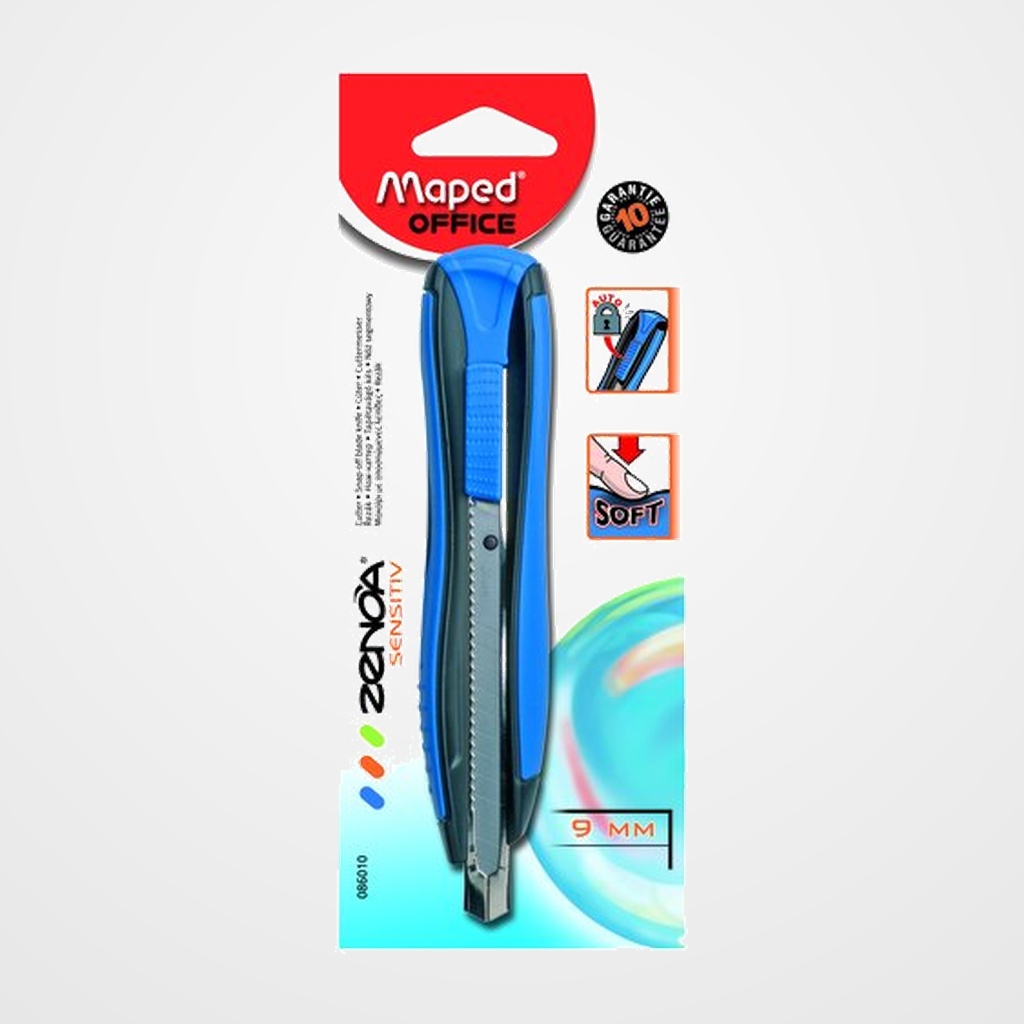 CUTER MAPED ZENOA SENSITIV METALOPLASTICO 9 mm.