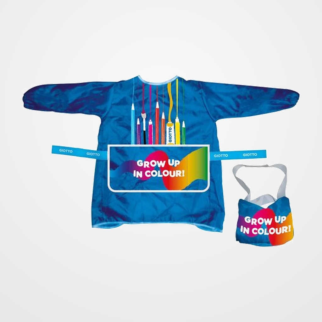 DELANTAL GIOTTO PLASTICO CON MANGAS