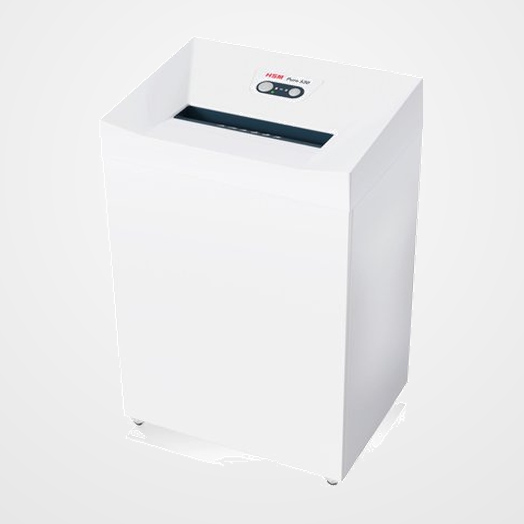 DESTRUCTORA HSM PURE 530 (14-16h PART.) Nivel.seg.P4 - tiras 4.5 mm, dep.80L