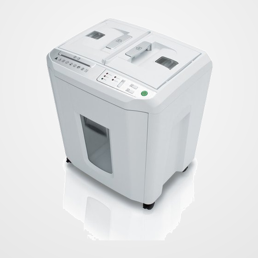 DESTRUCTORA IDEAL SHREDCAT 8280 AUTO-FEED (6/150h PARTIC.) Nv.seg.4 - particula 4x10mm, dep.30L Alimentador automático de 150h