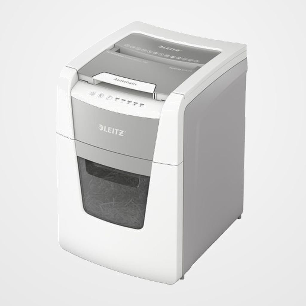DESTRUCTORA LEITZ IQ HOME OFFICE 100 P5 (15h CONFETI) BLANCA Nv.seg.5 - particula 2x15mm dep.34L