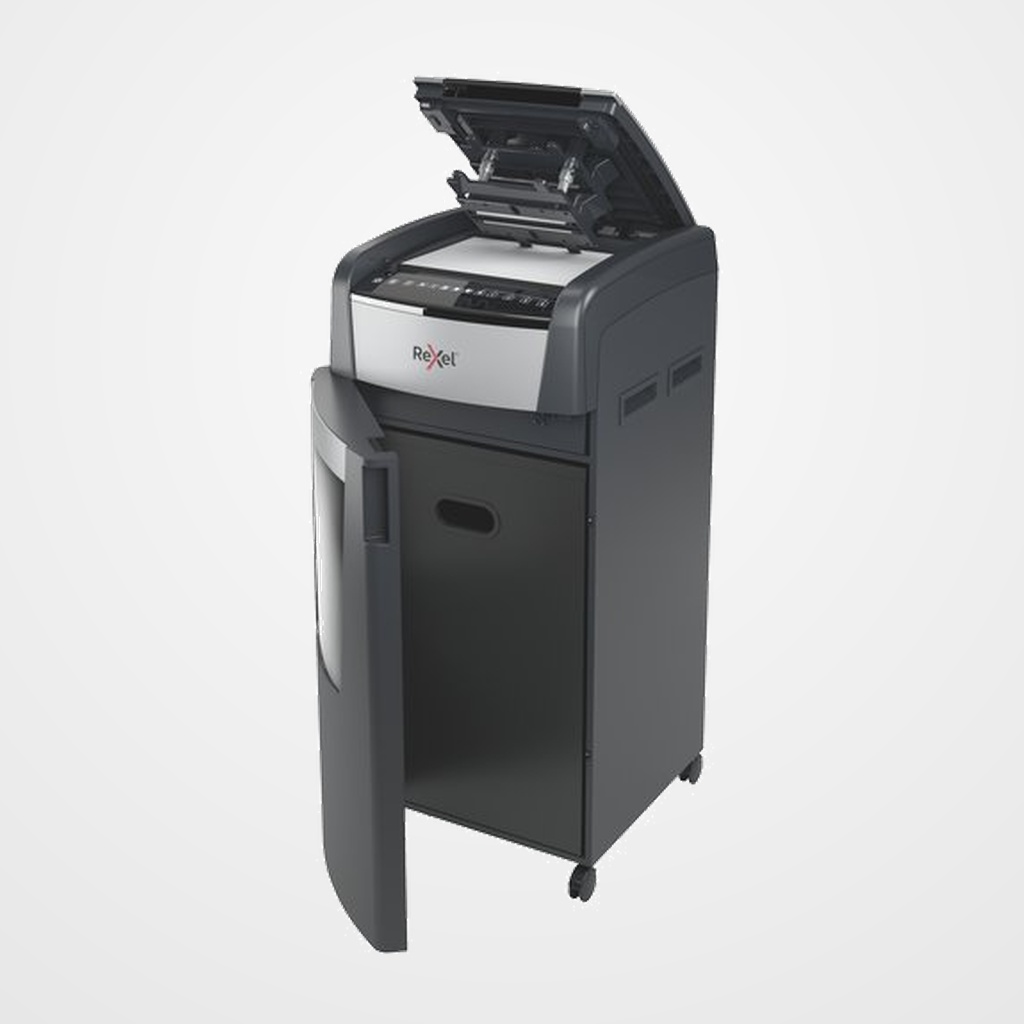 DESTRUCTORA OPTIMUM AUTO+ 750X (10/750h PARTIC.) Nv.seg.4 - particula 4x40mm, dep.115L Alimentador automático de 750h