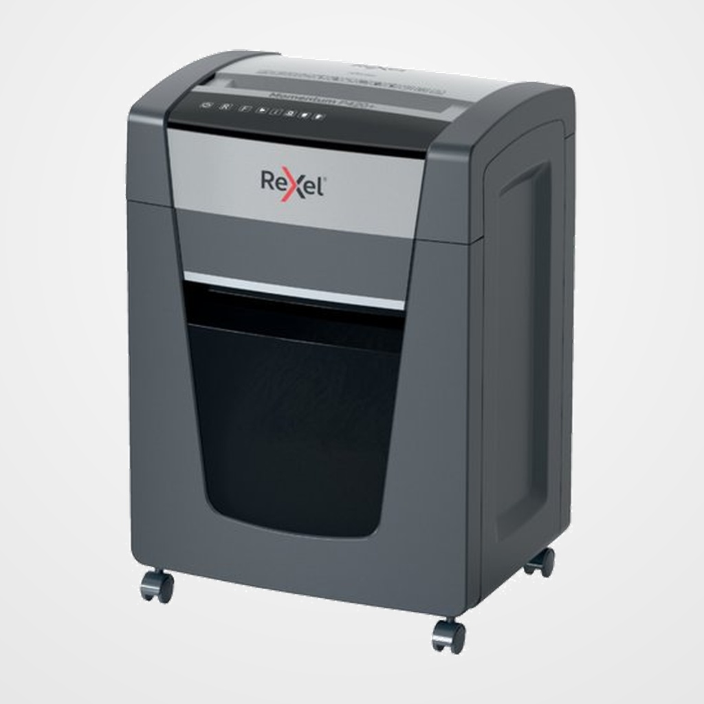 DESTRUCTORA REXEL MOMENTUM EXTRA P420+ (20h PARTIC.) Nv.seg.4 - tira 4X35 mm, dep.30L