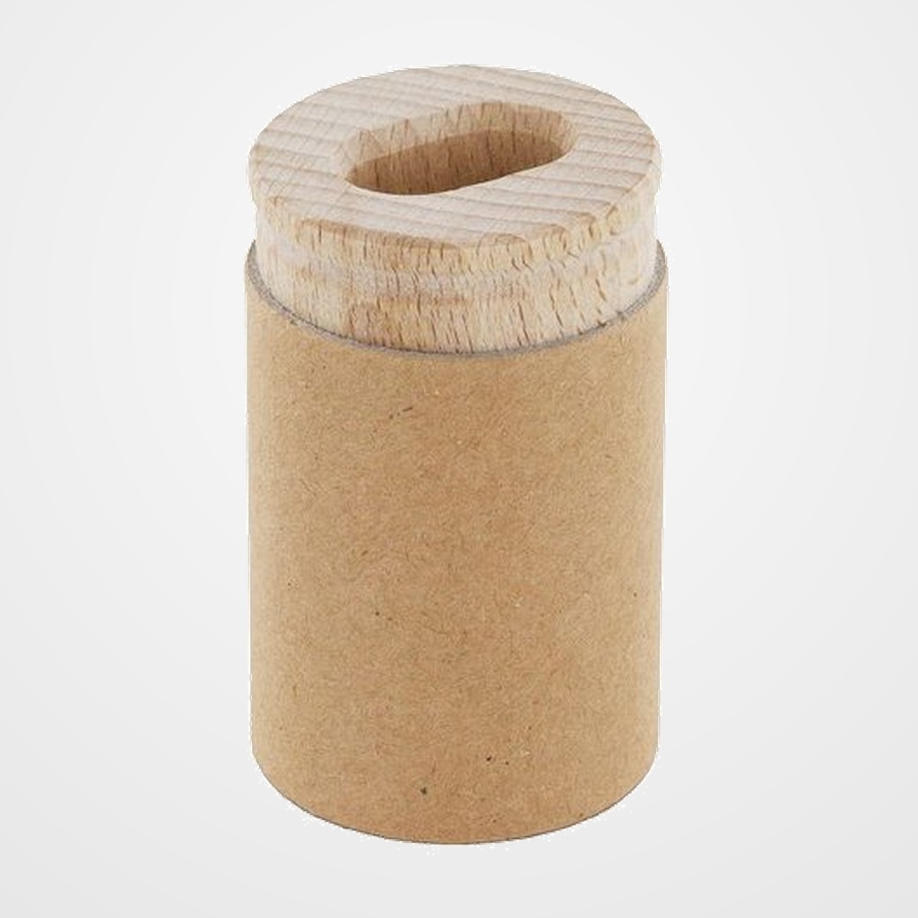 AFILALAPIZ KUM MADERA 2 USOS con DEPOSITO CILINDRICO CAJA de 20