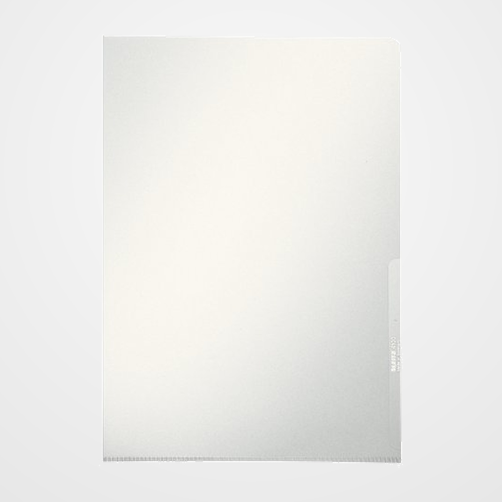 DOSIER ANGULO RECTO LEITZ PVC 150µ A4 TRANSPARENTE PAQUETE de 100